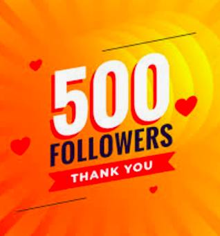 频道 500个订阅了，感谢各位！